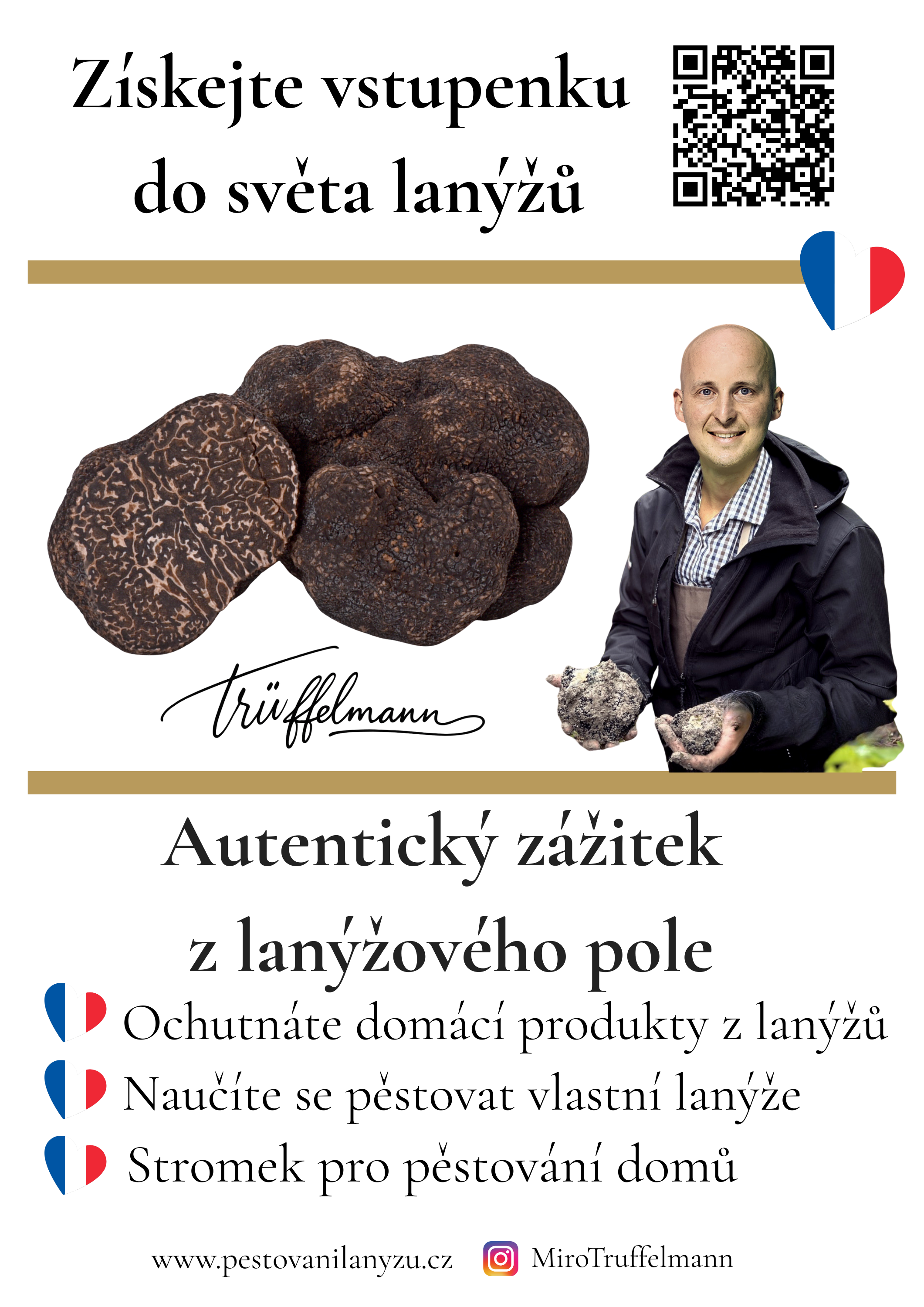 Získejte vstupenku do světa lanýžů a zažijte unikátní den v české lanýžárně. (8)